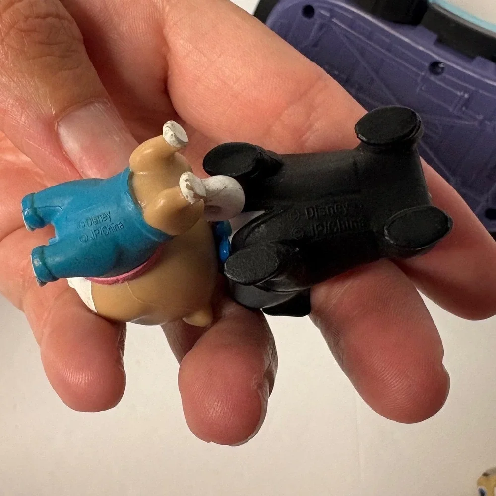 Disney Puppy Dog Pals Just Play Vehicle and Figure Lot Bingo Rolly Hissy Keia